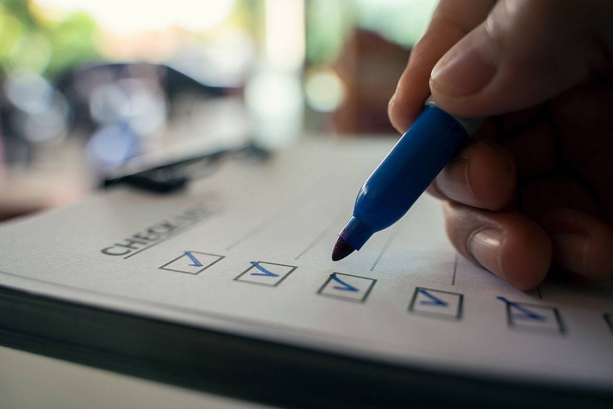 A checklist update